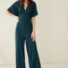 Next FLUTE SLEEVE - Jumpsuit - Dark Blue | Damen