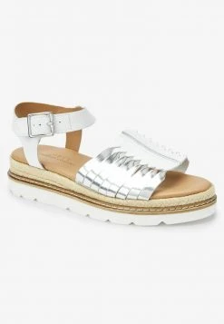 Next Damen FOREVER COMFORT TWIST - Plateausandalette - White Silver -Next Verkäufe 2022 07958ad5e32349e4b4031bd4e01f0566