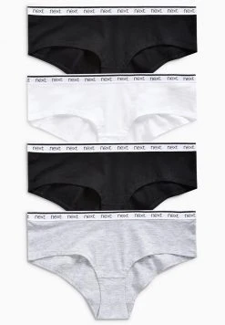 Next Damen 4 PACK - Slip - Black
