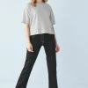 Next BOXY RELAXED FIT - T-Shirt Basic - Grey | Damen