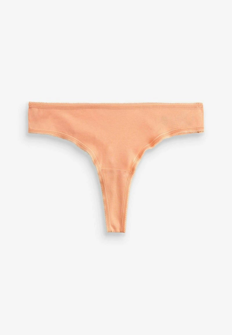 Next Damen BLEND 4 PACK - String - Check Peach White 2 Next Damen BLEND 4 PACK - String - Check Peach White – Bild 2