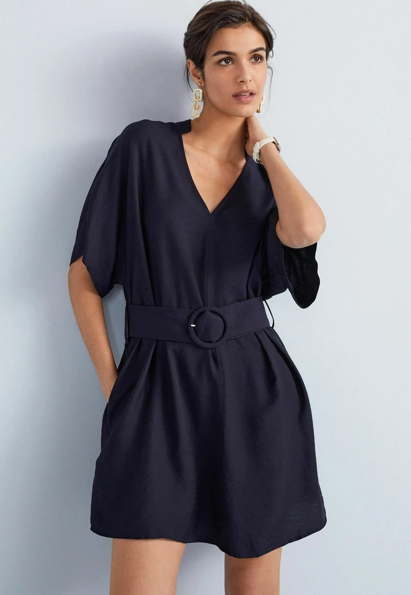 Next BELTED MINI - Freizeitkleid - Navy Blue | Damen 1 Next BELTED MINI - Freizeitkleid - Navy Blue | Damen