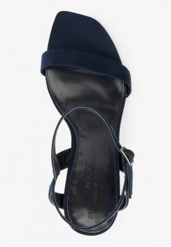 Next FOREVER COMFORT STRAPPY SKINNY - High Heel Sandalette - Navy | Damen -Next Verkäufe 2022 085367fe76e44f8f93602939119fa2a1