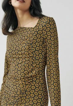 Next Damen GATHERED LONG SLEEVE - Freizeitkleid - Yellow -Next Verkäufe 2022 088d4eb6040f48f086117dbb18e1e931