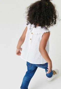 Next Kinder COLLAR - Bluse - White Stripe
