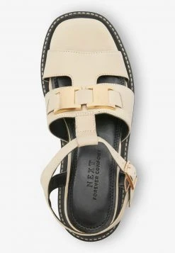 Next Damen CHUNKY SQUARE TOE - Plateausandalette - Off-white -Next Verkäufe 2022 090b3da9b40844a4bf32c9c88f60e23a