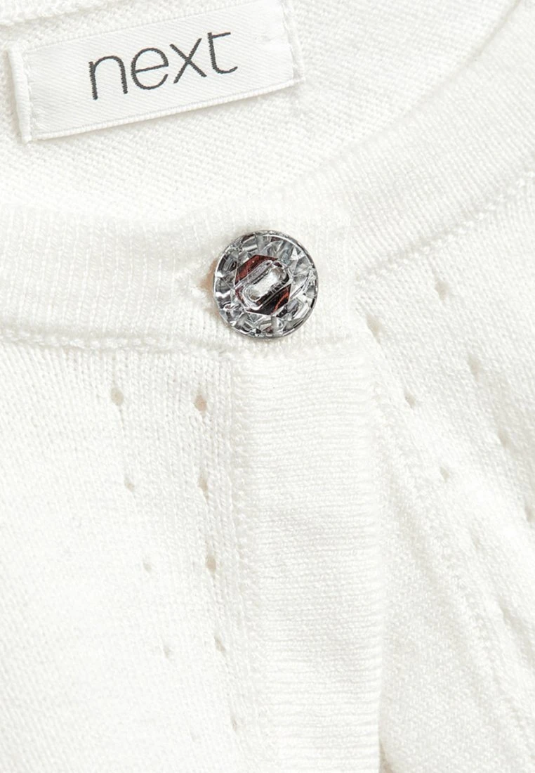 Next Kinder ECRU OCCASION SHRUG - Strickjacke - Off-white 3 Next Kinder ECRU OCCASION SHRUG - Strickjacke - Off-white – Bild 3