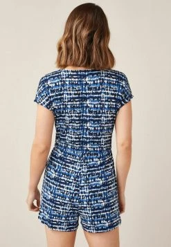 Next Damen Jumpsuit - Black Tie Dye -Next Verkäufe 2022 097b31e79d92451bac1b4e8c3422f003