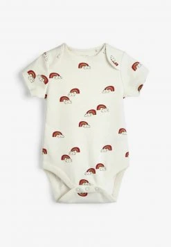 Next Unisex 5 PACK SHORT SLEEVE - Body - White -Next Verkäufe 2022 099ec82d434a43b7839d77fc2b3de24b