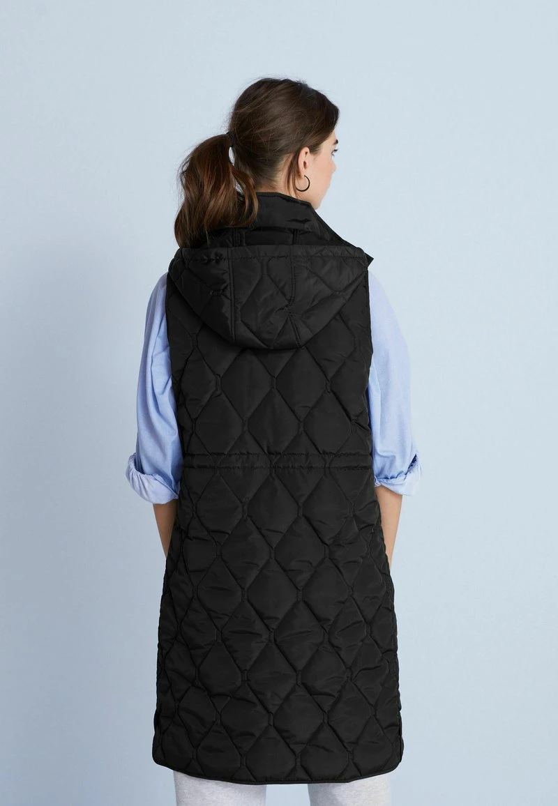 Next Damen LONGLINE - Weste - Black 3 Next Damen LONGLINE - Weste - Black – Bild 3