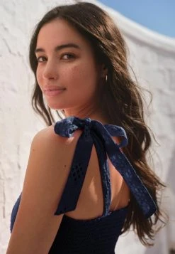 Next Damen BRODERIE - Freizeitkleid - Navy Blue -Next Verkäufe 2022 0a5199a22de343ce9f8c232e2219fc34