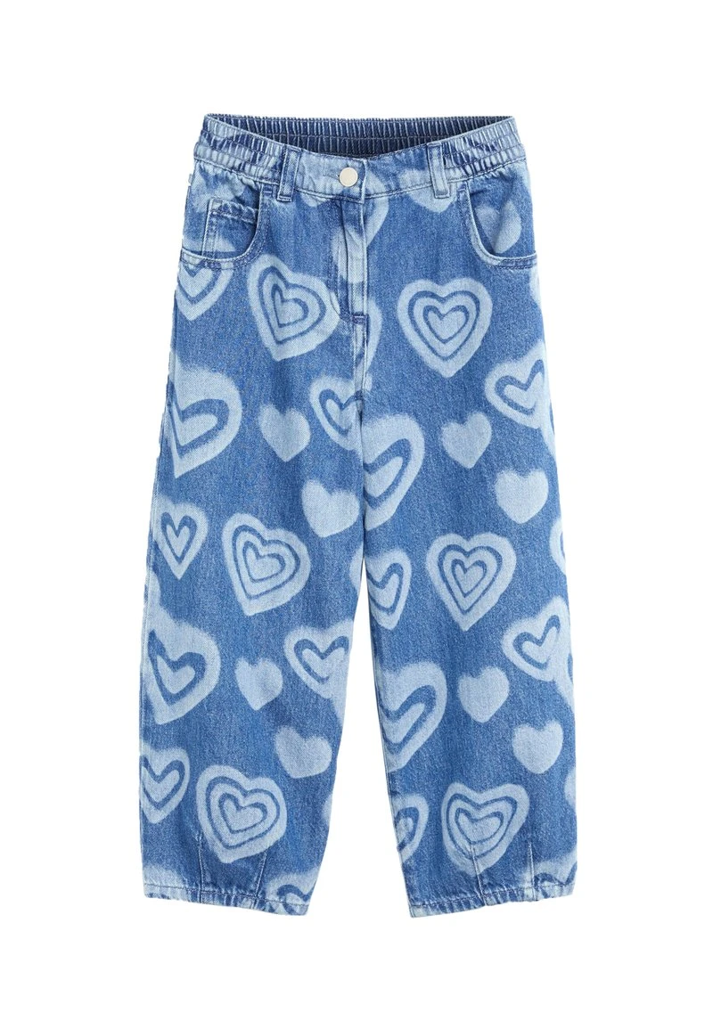 Next Kinder Jeans Relaxed Fit - Mottled Blue 4 Next Kinder Jeans Relaxed Fit - Mottled Blue – Bild 4