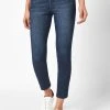 Next Damen INKY BLUE CROPPED - Jeans Skinny Fit - Blue