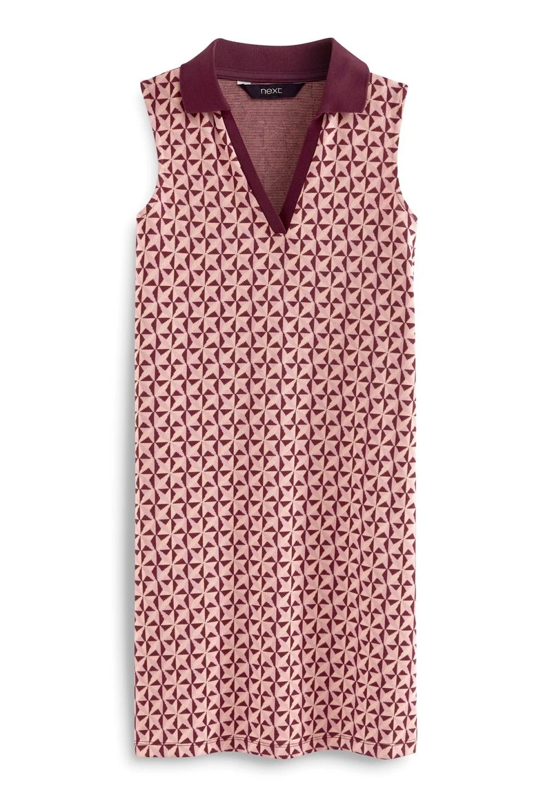 Next Damen SLEEVELESS COLLAR - Jerseykleid - Pink 5 Next Damen SLEEVELESS COLLAR - Jerseykleid - Pink – Bild 5