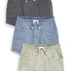 Next 3 PACK - Shorts - Blue/green/grey | Kinder