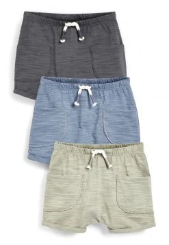 Next 3 PACK - Shorts - Blue/green/grey | Kinder