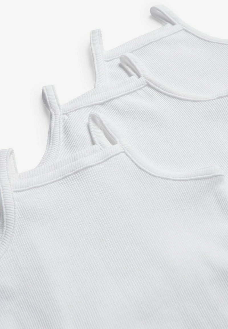 Next Unisex 3 PACK STRAPPY - Body - White 3 Next Unisex 3 PACK STRAPPY - Body - White – Bild 3