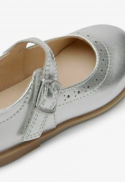 Next Kinder MARY JANE - Riemchenballerina - Silver-coloured -Next Verkäufe 2022 0b4149478cb84704808e0cee6ed347ba