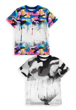 Next Kinder 2PACK - T-Shirt Print - Multi Coloured