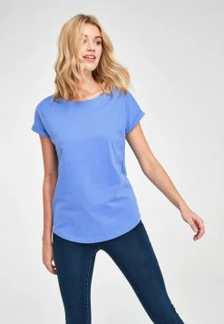 Next Damen T-Shirt Basic - Light Blue
