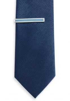 Next Herren TEXTURED WARM HANDLE - Krawatte - Blue