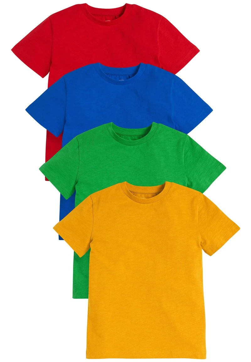 Next 4 PACK - T-Shirt Basic - Green | Kinder 1 Next 4 PACK - T-Shirt Basic - Green | Kinder