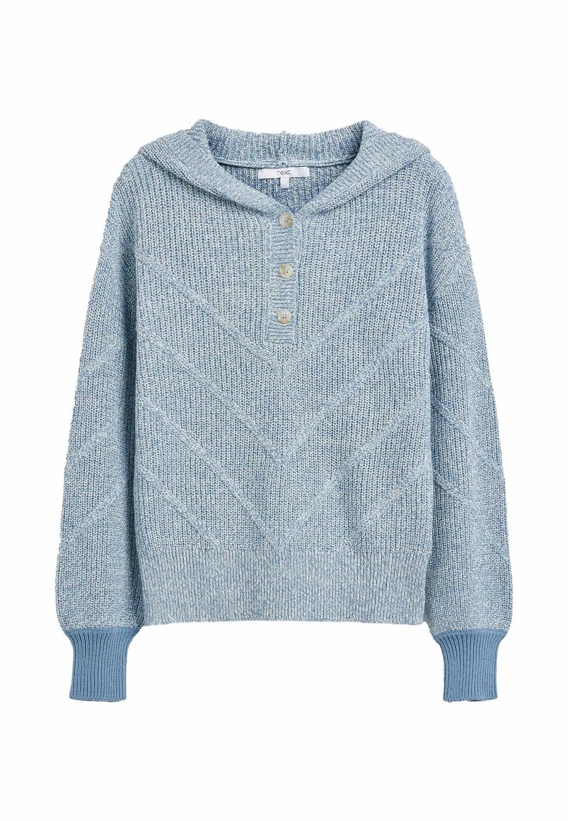 Next Damen ACID WASH - Strickpullover - Chambray Blue 4 Next Damen ACID WASH - Strickpullover - Chambray Blue – Bild 4