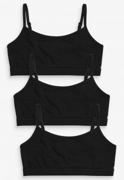 Next Kinder 3 PACK STRAPPY (OLDER) - Top - Black