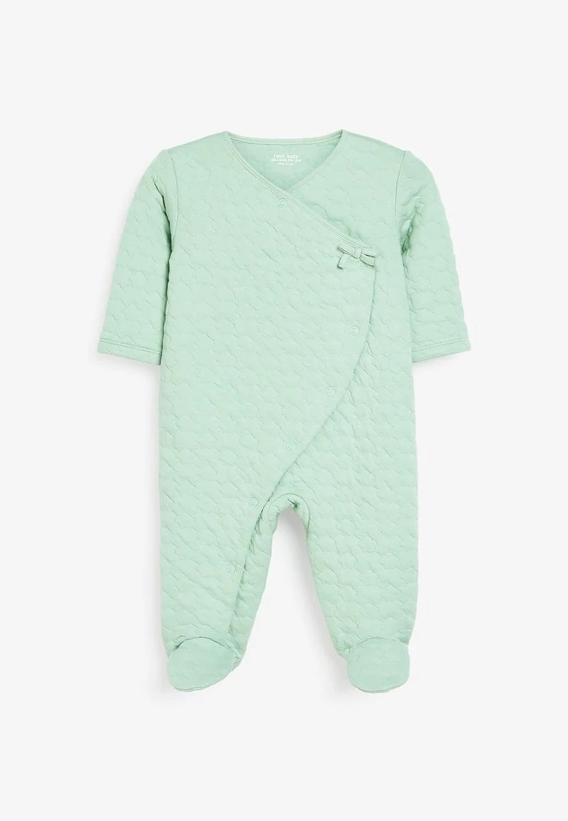 Next Unisex QUILTED - Strampler - Mint 1 Next Unisex QUILTED - Strampler - Mint