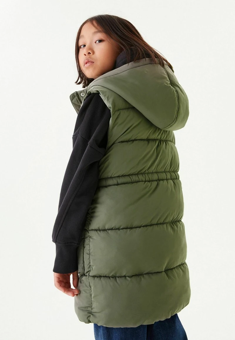 Next Kinder SHOWER RESISTANT LONGLINE - Weste - Khaki 2 Next Kinder SHOWER RESISTANT LONGLINE - Weste - Khaki – Bild 2