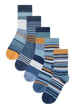Next Kinder MERCERISED - Socken - Blue Striped