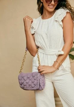 Next Damen HANDLE SHOULDER - Handtasche - Lilac Purple