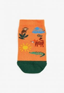 Next Kinder 7 PACK RICH TRAINER - Socken - Orange Safari Animals -Next Verkäufe 2022 0db5cc4793d94461bc6ecf133fb3c4f7