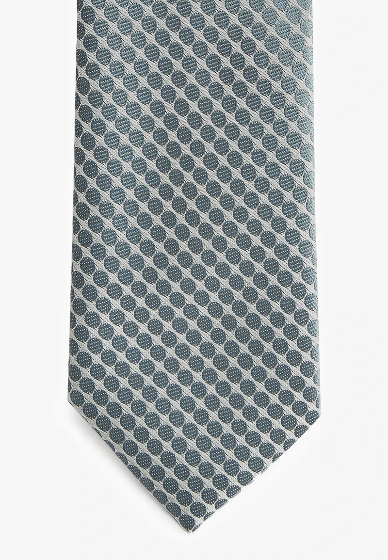 Next Herren GEOMETRIC - Krawatte - Green 3 Next Herren GEOMETRIC - Krawatte - Green – Bild 3