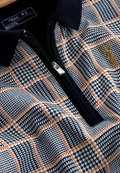 Next Kinder SHORT SLEEVE - Poloshirt - Grey Tan Brown Check -Next Verkäufe 2022 0e4ab68bc9c140efb02664cc3e05d0ed