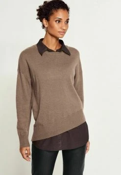 Next Damen Strickpullover - Brown