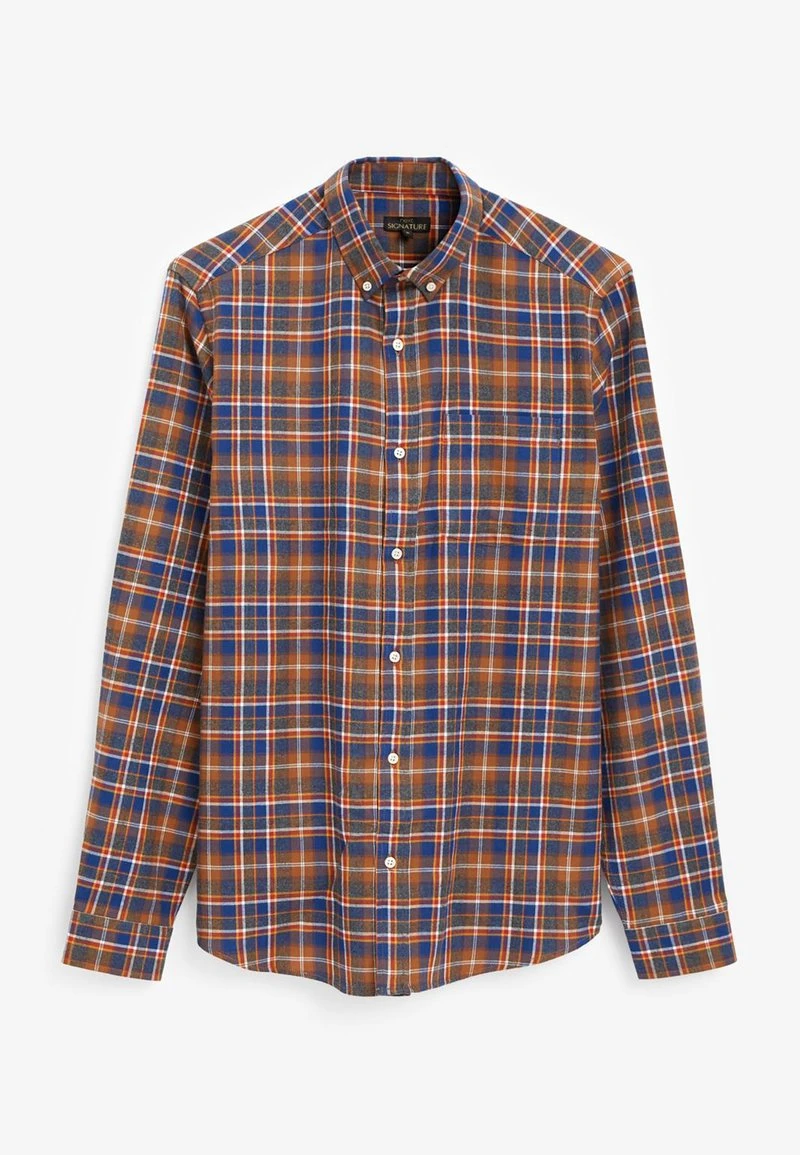 Next Herren LONG SLEEVE - Hemd - Brown 3 Next Herren LONG SLEEVE - Hemd - Brown – Bild 3