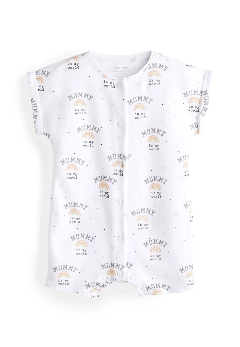 Next Unisex Jumpsuit - Cream Mummy Rainbow 3 Next Unisex Jumpsuit - Cream Mummy Rainbow – Bild 3