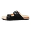 Next Damen DALMATIAN TWO BAND FOOTBED - Hausschuh - Black