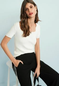 Next Damen SQUARE NECK - T-Shirt Basic - White 6 Next Damen SQUARE NECK - T-Shirt Basic - White -Next Verkäufe 2022 0f73840cff594cf09606eff4cf05000c