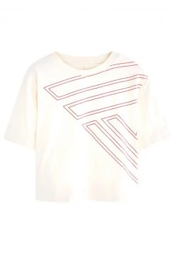 Next Damen BOXY - T-Shirt Basic - Ecru White Logo -Next Verkäufe 2022 0f7e02ef512848b58a08205a9ebee847