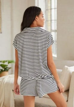 Next Damen Nachtwäsche Hose - Navy Blue/white Stripe -Next Verkäufe 2022 0f86b665edb8456aa3b381d98f32531f