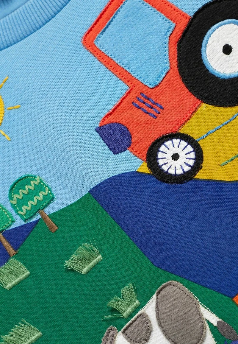 Next Kinder APPLIQUE - Strickpullover - Blue Farm 3 Next Kinder APPLIQUE - Strickpullover - Blue Farm – Bild 3