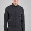 Next Herren WHITE SKINNY FIT SINGLE CUFF EASY CARE SHIRT - Hemd - Black