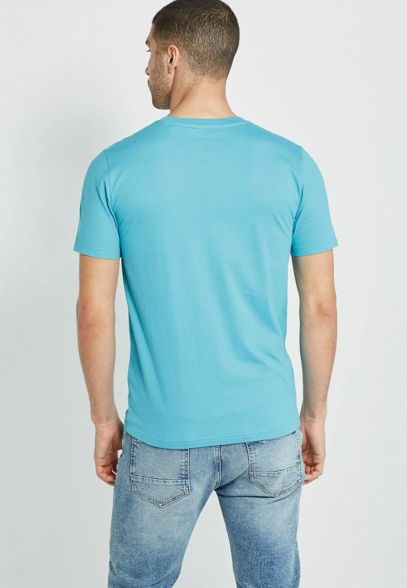 Next Herren T-Shirt Basic - Bright Blue 2 Next Herren T-Shirt Basic - Bright Blue – Bild 2