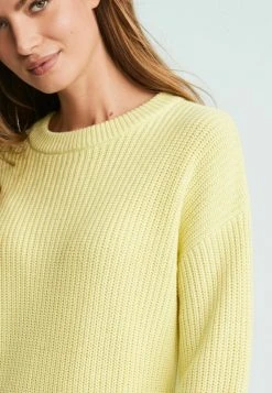 Next Damen STITCH DETAIL CREW NECK - Strickpullover - Lime Green Stripe -Next Verkäufe 2022 1045b0be7f674280b23f03e8e9d691de