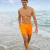 Next Herren ESSENTIAL - Badeshorts - Fluro Orange
