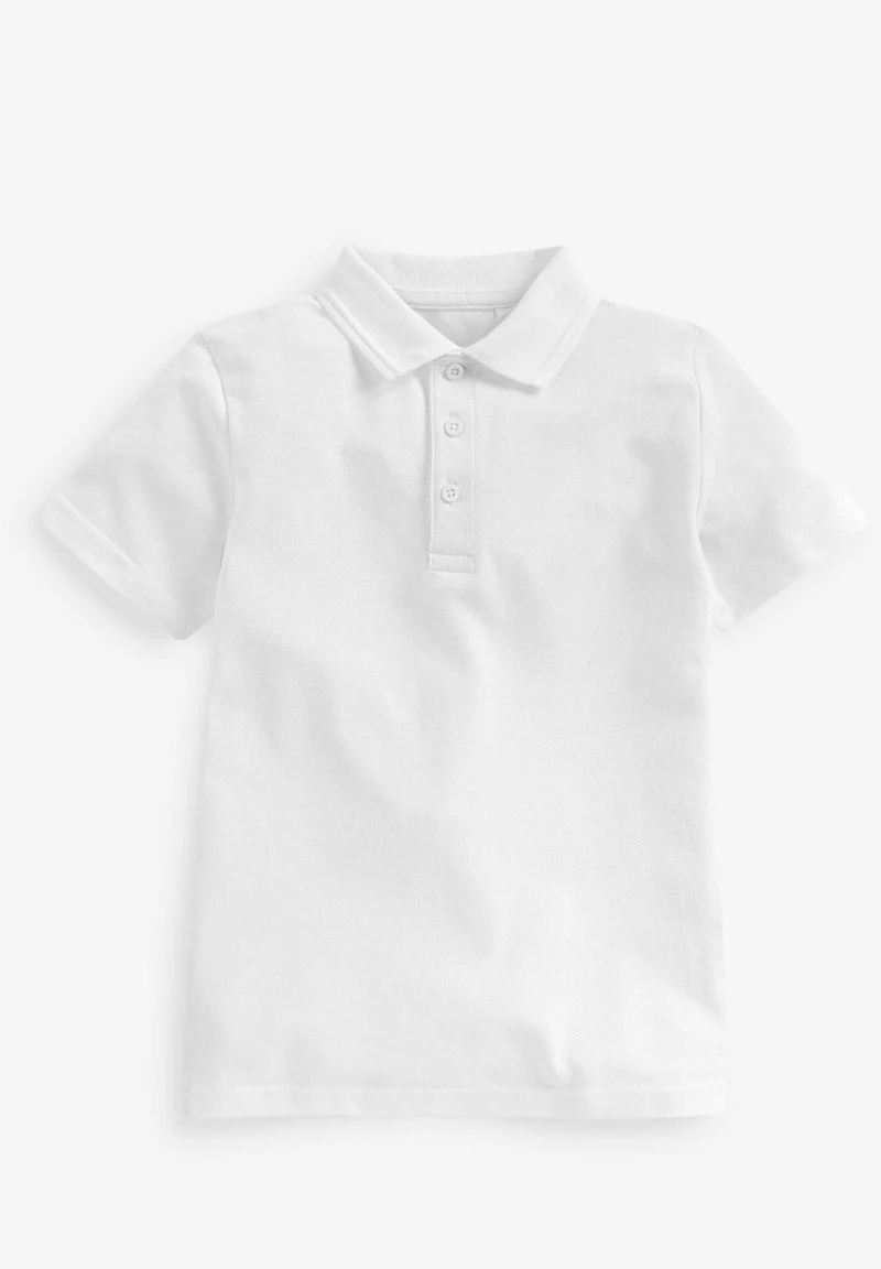 Next Kinder 2 PACK - Poloshirt - White 2 Next Kinder 2 PACK - Poloshirt - White – Bild 2