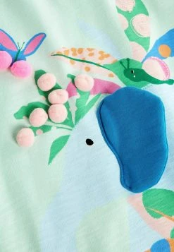 Next Kinder APPLIQUÃ© (3MTHS-7YRS) - T-Shirt Print - Blue Elephant -Next Verkäufe 2022 109c91ba8e3c40a8992d67244670560f