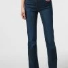 Next Damen Jeans Bootcut - Mottled Blue
